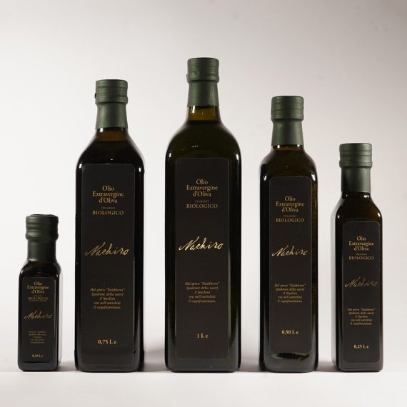 azienda agraria greco olio extravergine oliva biologico nachiro bottiglie