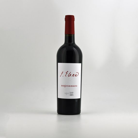 azienda agraria greco vino salento igp negroamaro sant elena 2019