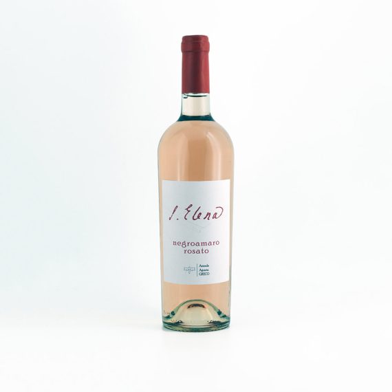 azienda agraria greco vino salento igp rosato negroamaro sant elena 2021