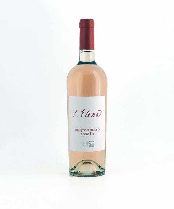 azienda agraria greco vino salento igp rosato negroamaro sant elena 2021